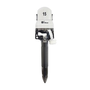 Trocar óptico laparoscópico desechable de 15 mm